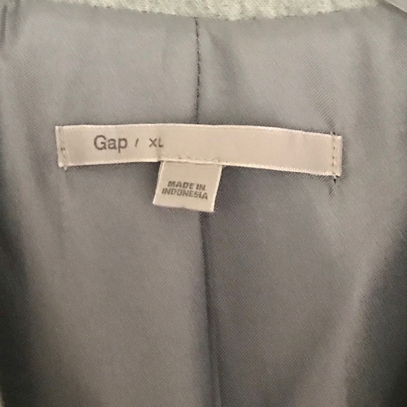 GAP Heather Grey Peacoat - Picture 6 of 6